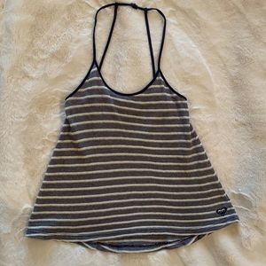 Roxy blue/white tank top